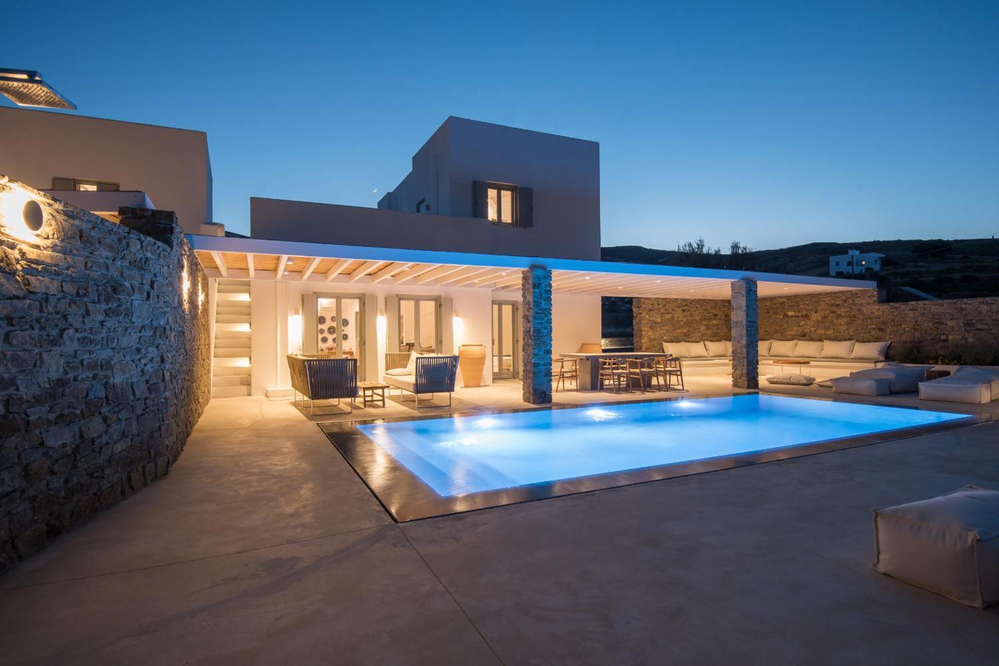 Dreamy 5 Bdr Antiparos Pool Villa Zewnętrze zdjęcie